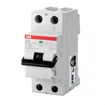 DS201 C16 AC30 RCBO, Residual Current Circuit Braker, Trip Sensitivity 30mA System Pro M Compact